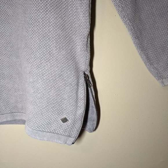 ONLY & SONS GREY HALF ZIP-UP MENS SWEATSHIRT - Picture 7 of 8